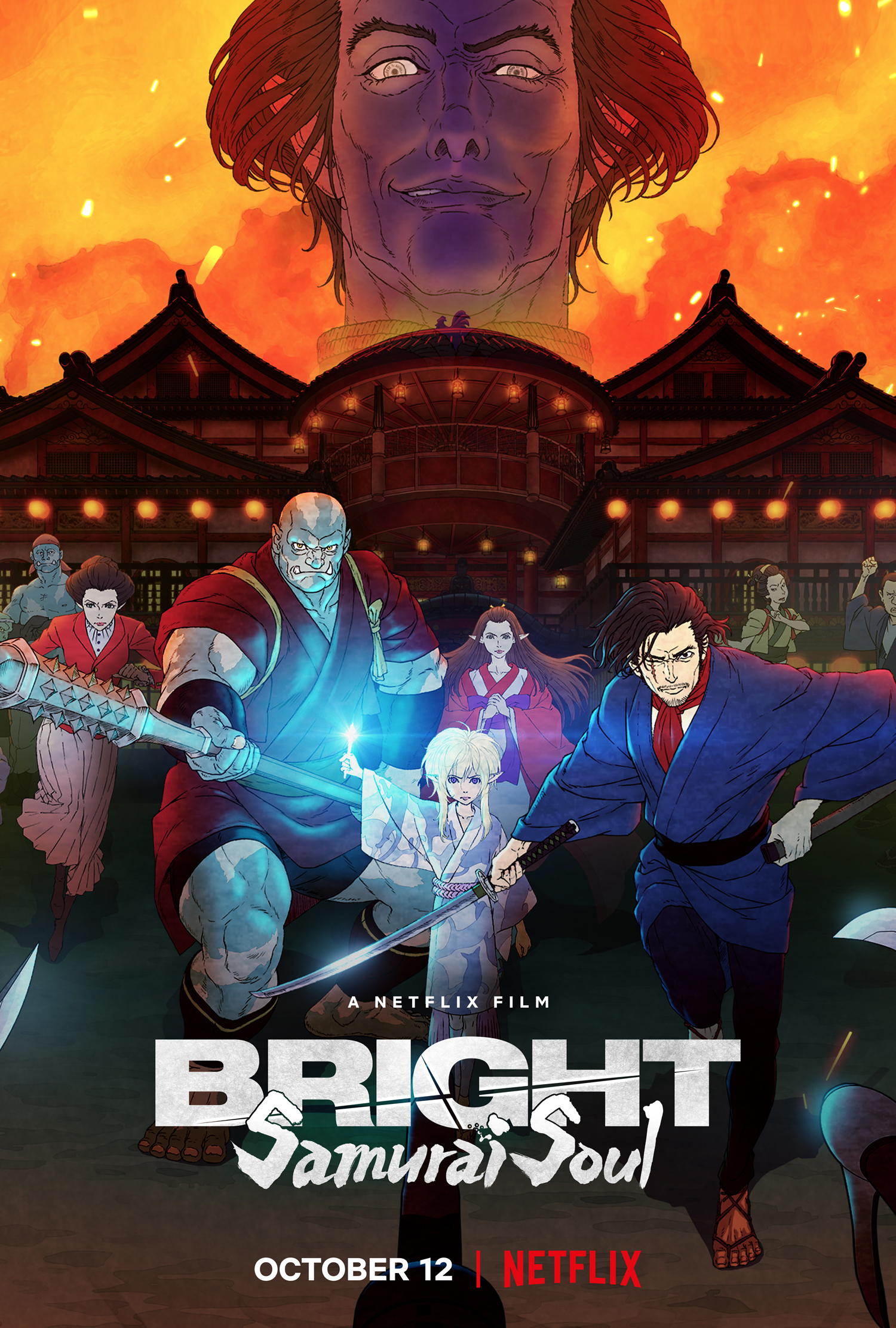 دانلود انیمیشن Bright: Samurai Soul 2021 با دوبله فارسی