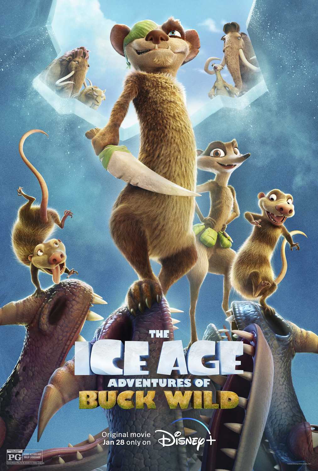 دانلود انیمیشن The Ice Age Adventures of Buck Wild 2022 با زیرنویس چسبیده و دوبله فارسی