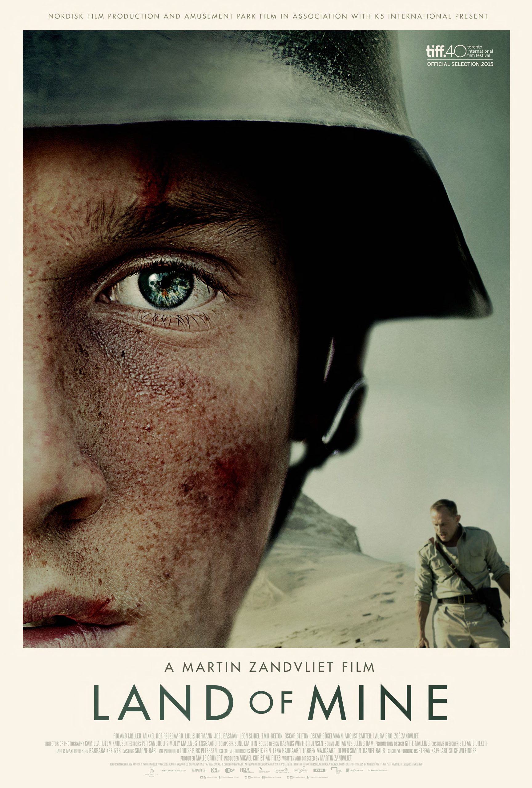 دانلود فیلم Land of Mine 2015 با دوبله فارسی