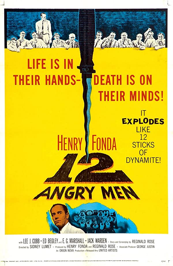 دانلود فیلم Angry Men 12 1957 با دوبله فارسی و زیرنویس چسبیده