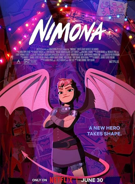 دانلود انیمیشن Nimona 2023 با دوبله فارسی و زیرنویس چسبیده