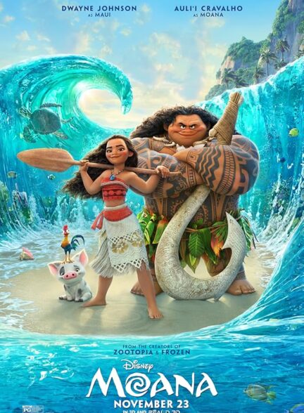 دانلود انیمیشن Moana با دوبله فارسی و زیرنویس چسبیده