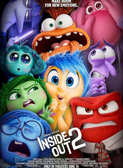 دانلود انیمیشن Inside Out 2 با زیرنویس چسبیده ودوبله فارسی