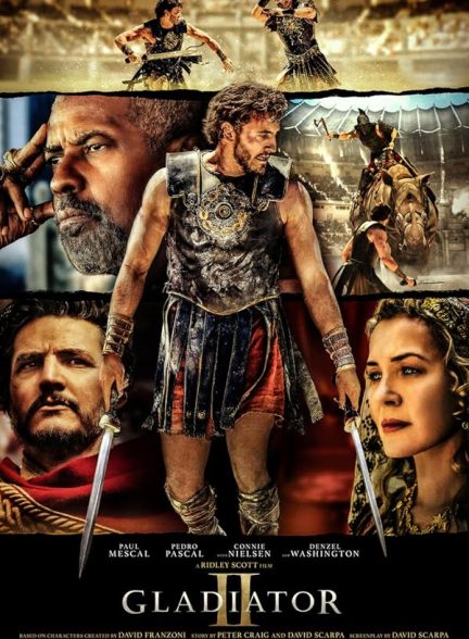 دانلود فیلم Gladiator II با زیرنویس چسبیده و دوبله فارسی