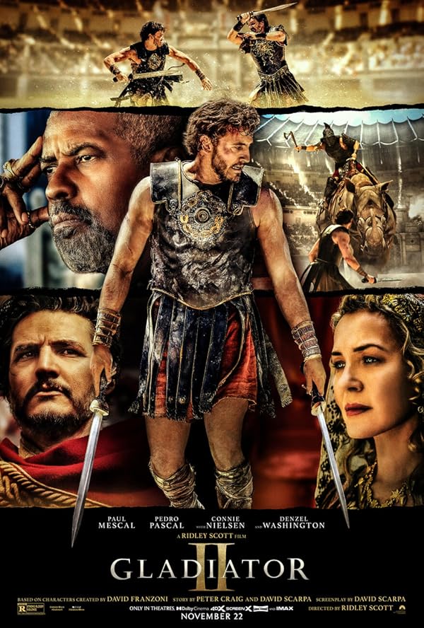 دانلود فیلم Gladiator II با زیرنویس چسبیده و دوبله فارسی